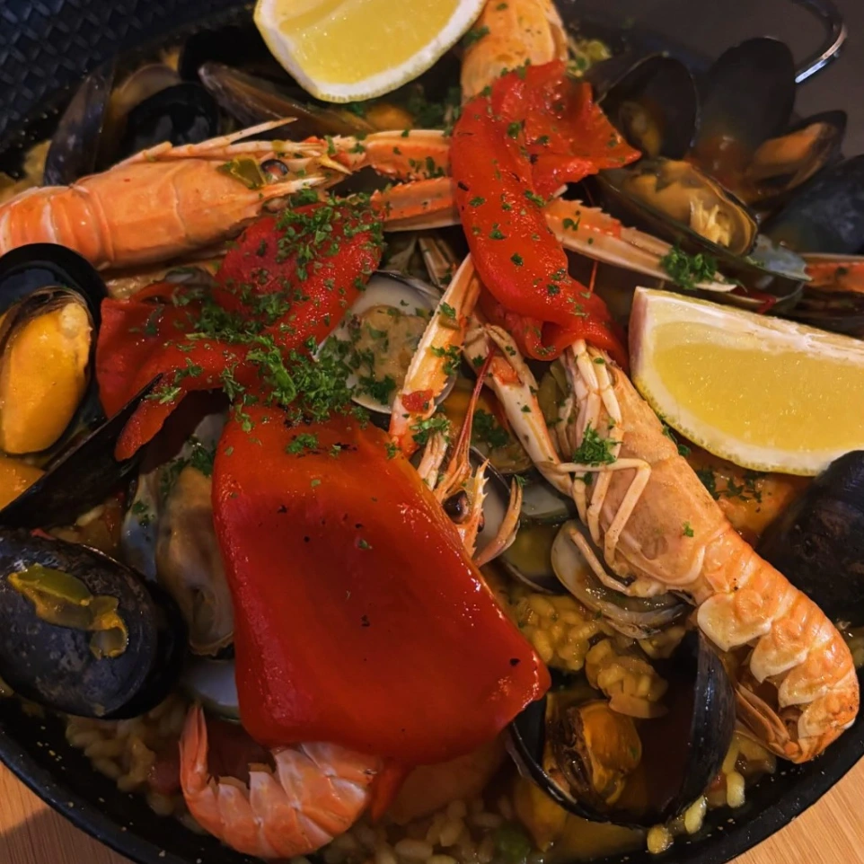 Paella fruits de mer