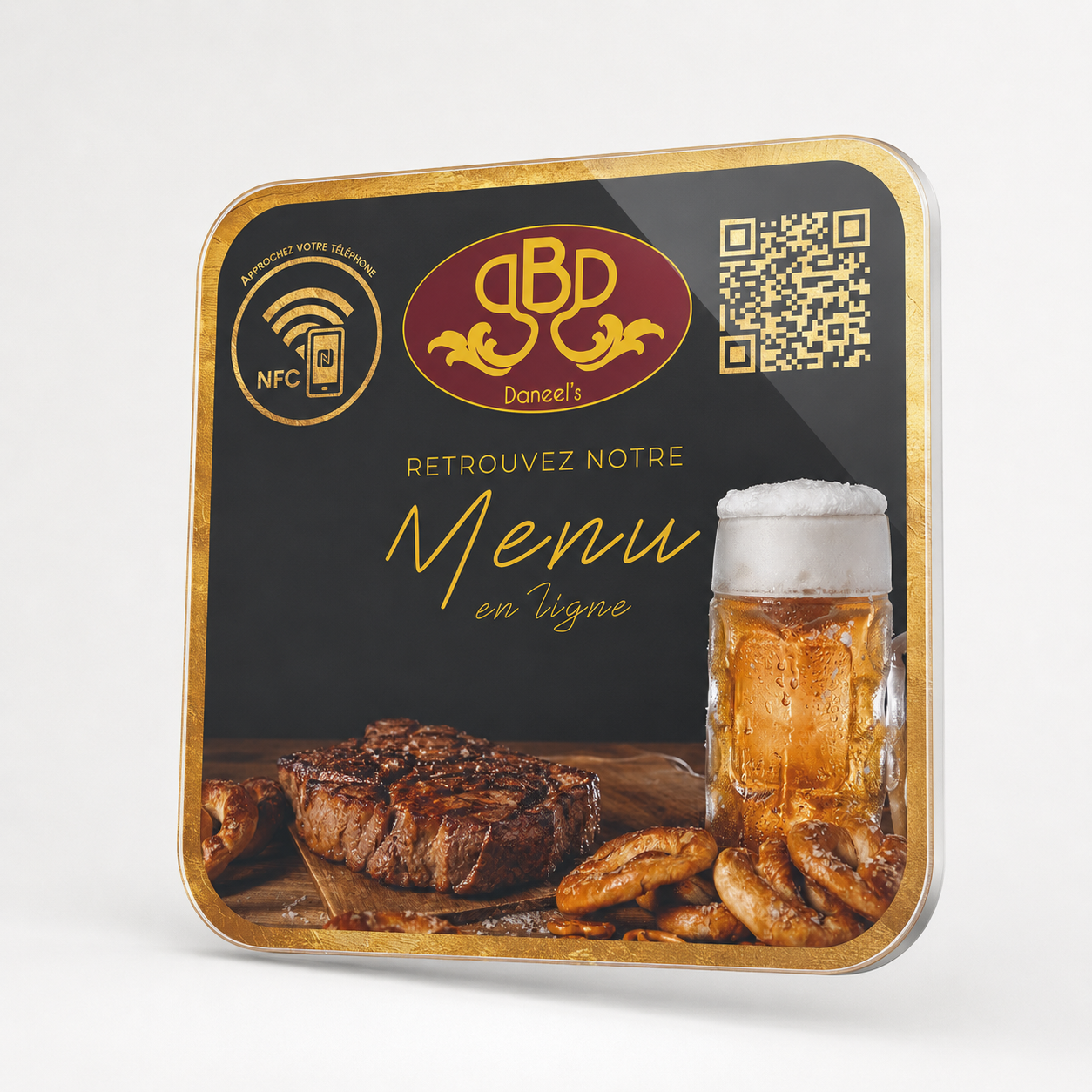 Plaque NFC Personnalisée – Image 2