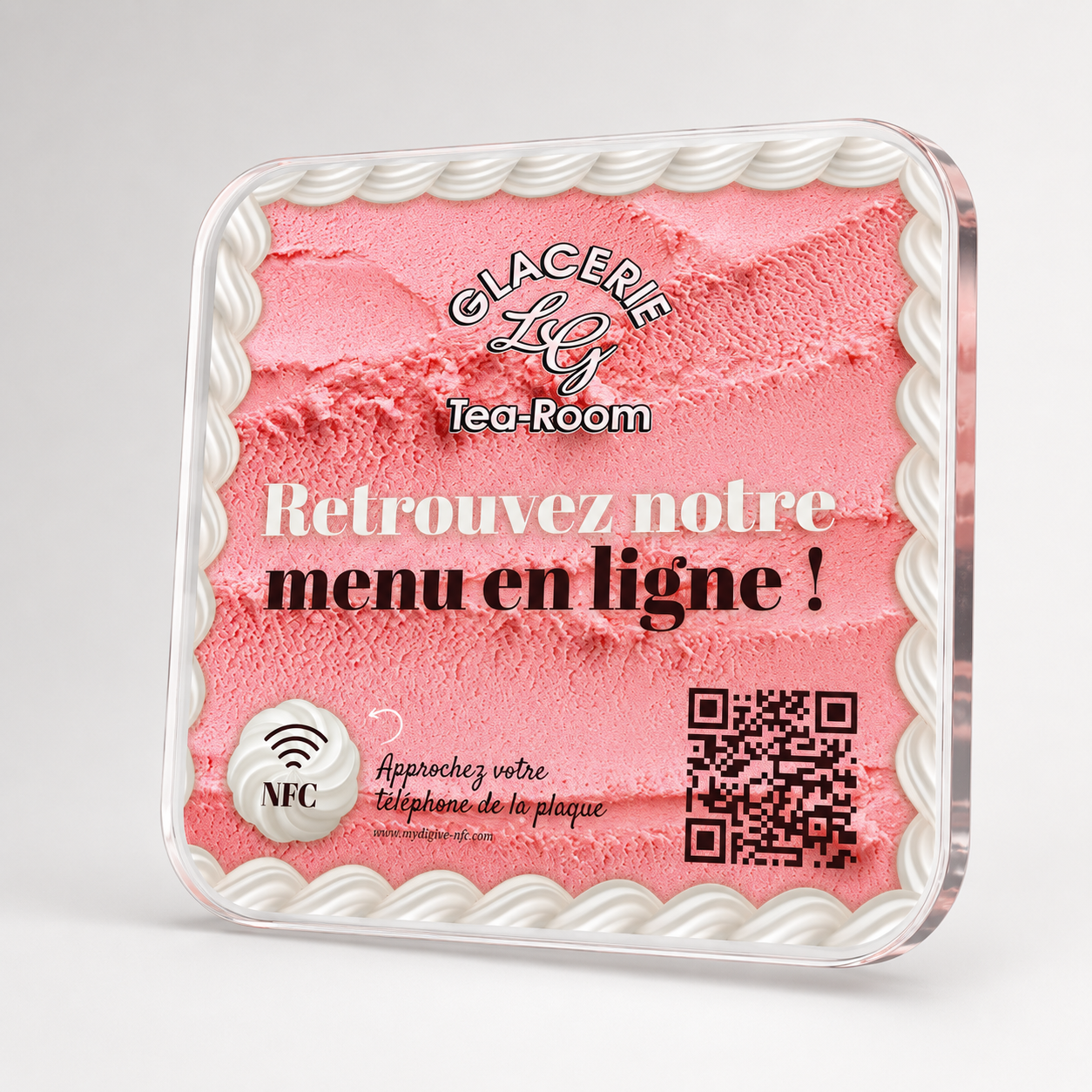 Plaque NFC Personnalisée – Image 3
