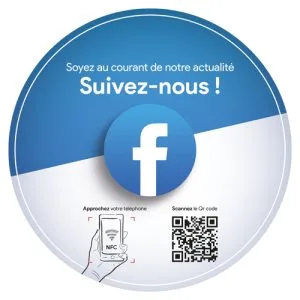 Stickers NFC Facebook