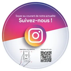 Stickers NFC Instagram