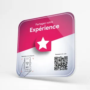 Plaque NFC Avis Immodvisor