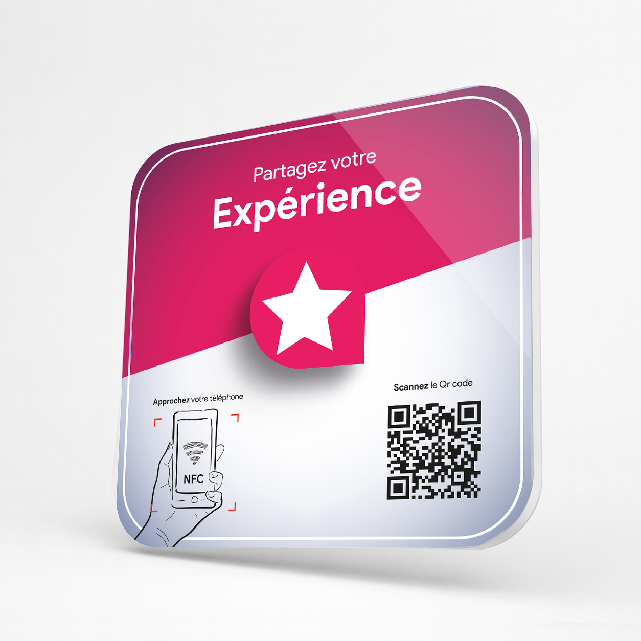 Plaque NFC Avis Immodvisor