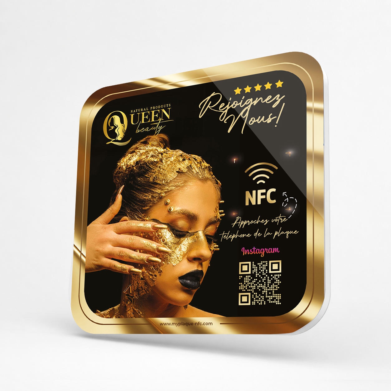 Plaque NFC Personnalisée