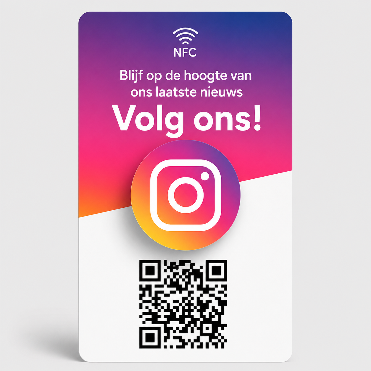 NFC Instagram-kaart