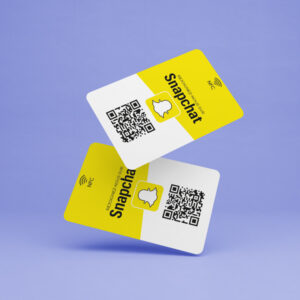 Carte NFC Snapchat