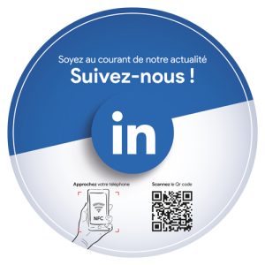 Stickers NFC LinkedIn