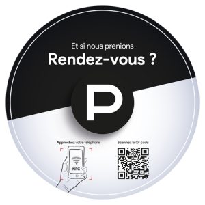 Stickers NFC RDV Planity