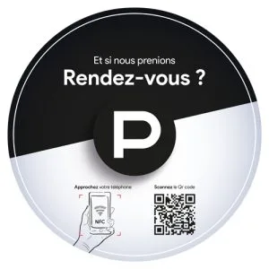 Stickers NFC RDV Planity