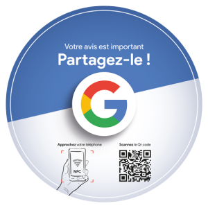 Stickers NFC Avis Google