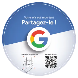 Stickers NFC Avis Google