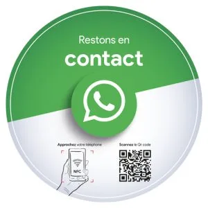 Stickers NFC WhatsApp