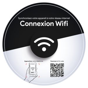 Stickers NFC Wifi