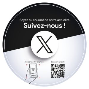 Stickers NFC X (Twitter)