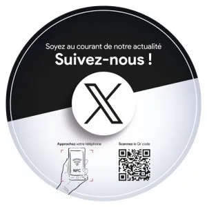 Stickers NFC X (Twitter)