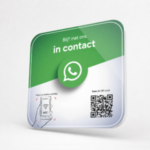 WhatsApp NFC-bordje
