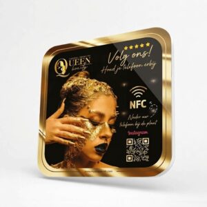 Gepersonaliseerde NFC-bordje