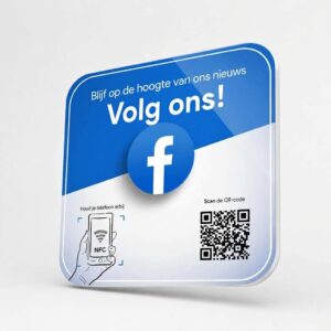 Facebook NFC-bordje