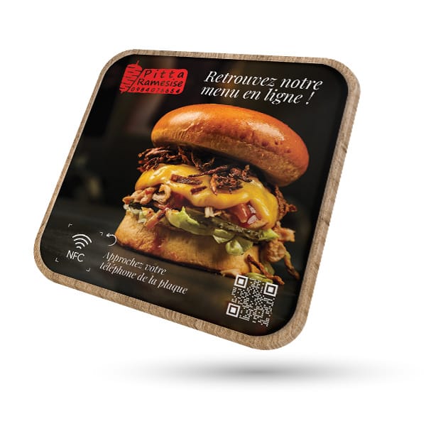 menu plaque nfc 11