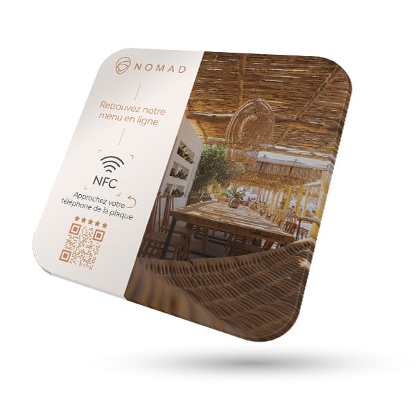menu plaque nfc 3
