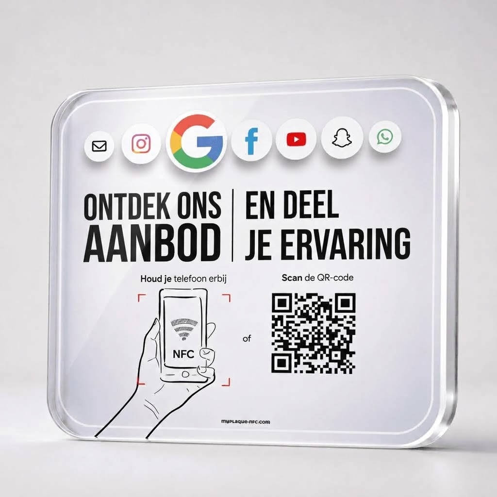 PRO alles-in-één NFC-bordje