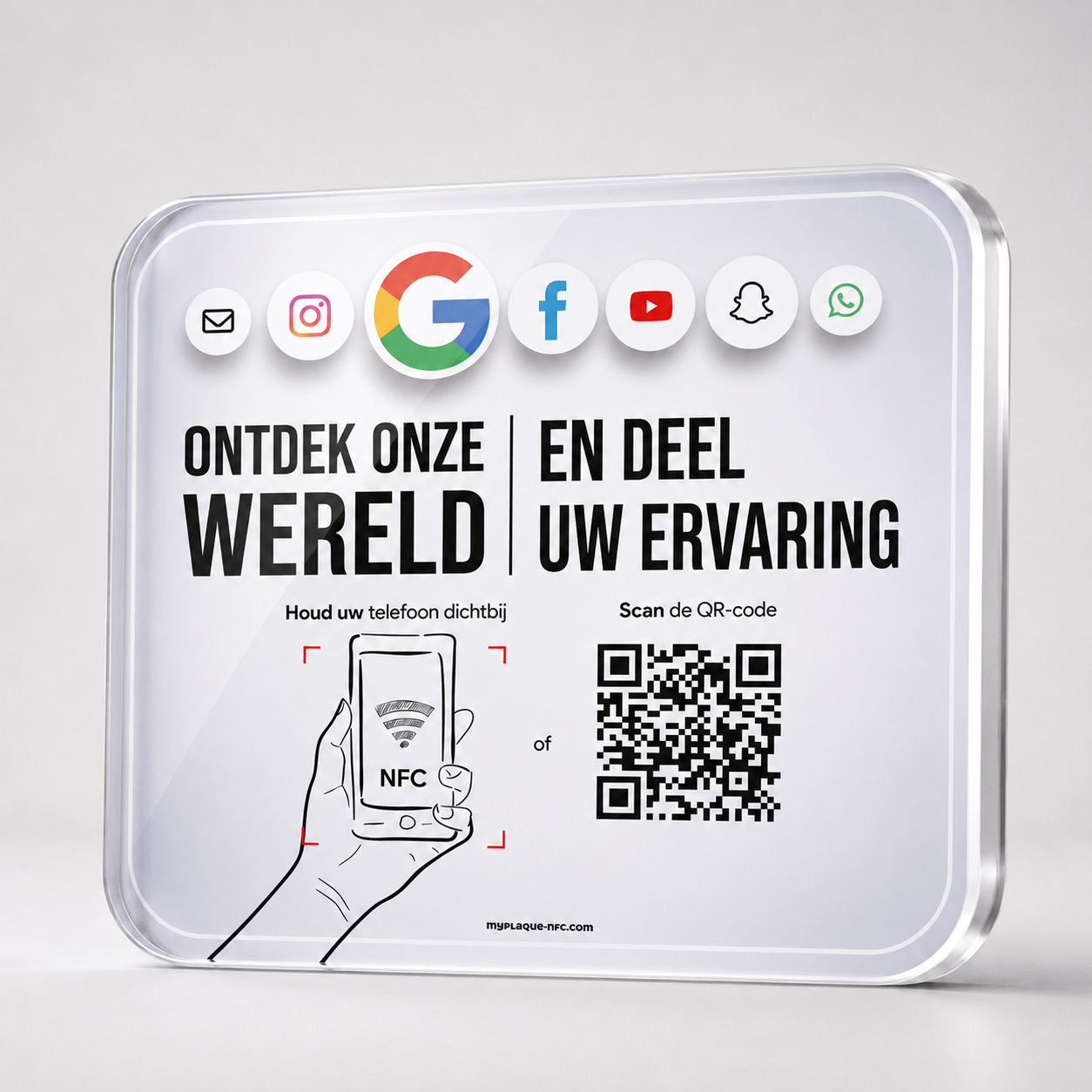 PRO alles-in-één NFC-bordje