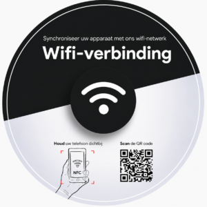 NFC WiFi stickers