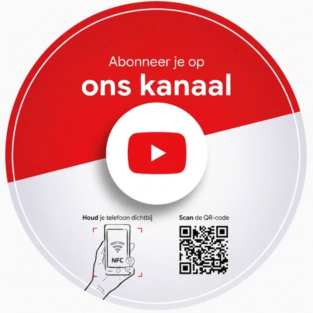 NFC YouTube stickers