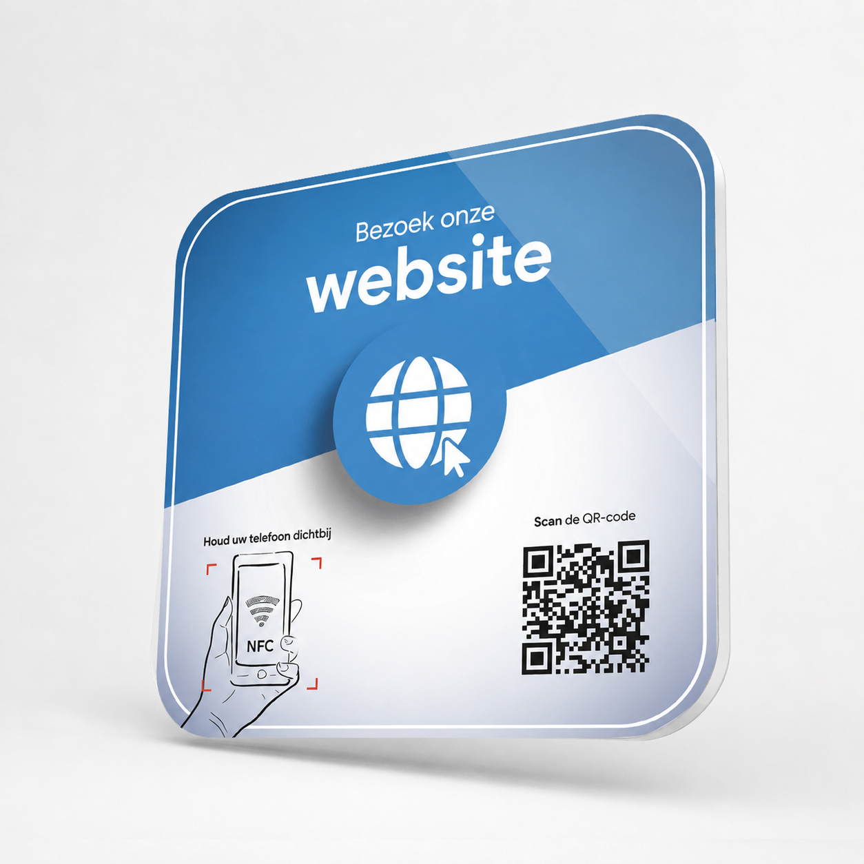 NFC-bordje voor website