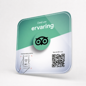 TripAdvisor NFC-bordje