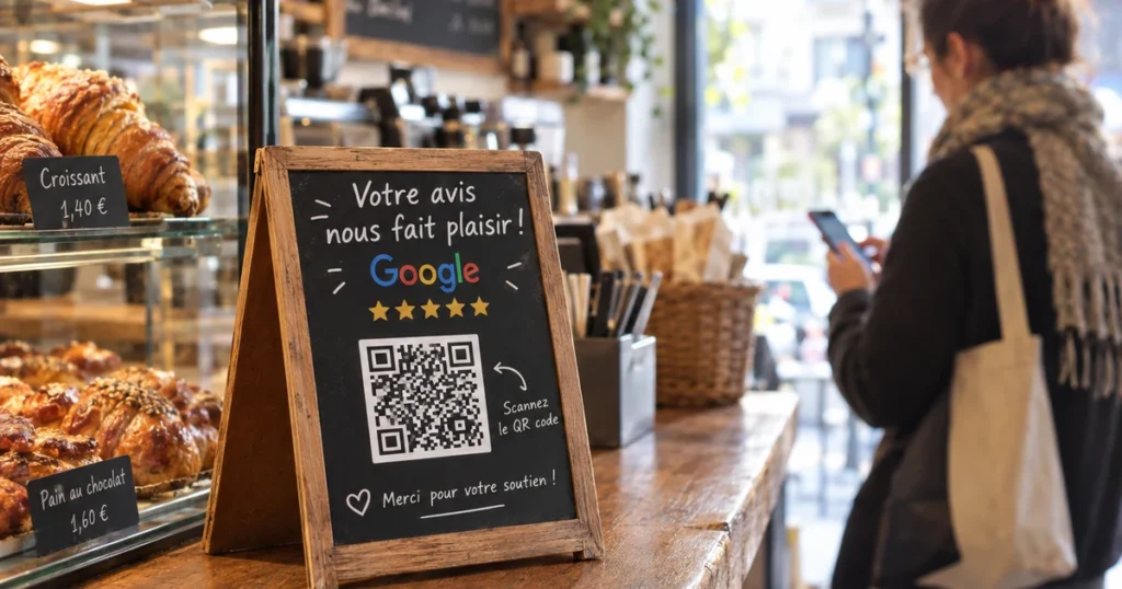 QR Code Avis Google : le Créer en 2 Minutes et en Tirer de Vrais Avis