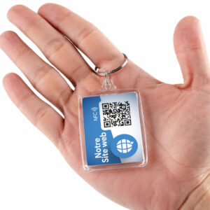 Porte-clé NFC Site Internet — qu’il arrive sur le vôtre, pas sur celui d’un autre