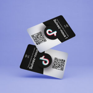 Carte NFC TikTok — Votre Profil s’Ouvre en un Geste
