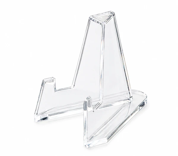 Support transparent pour plaque NFC